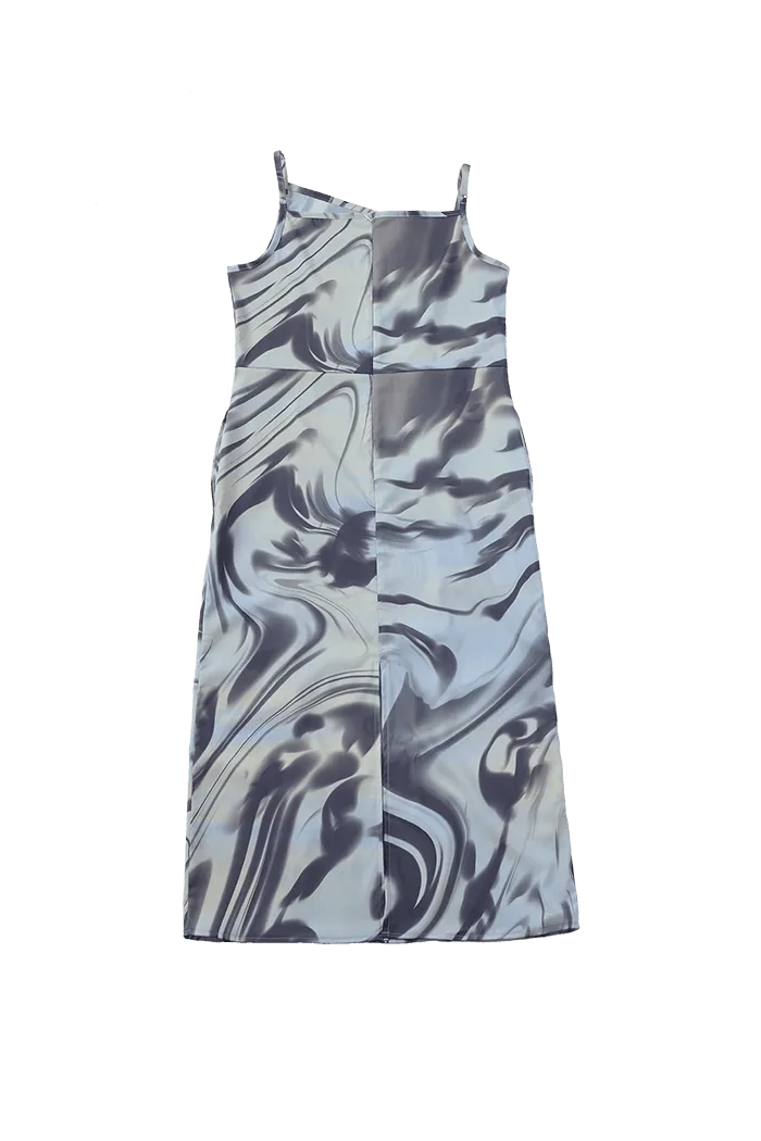 Fog Print Slip Dress