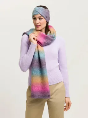 Fraas 667090 Knitted Ombré Scarf