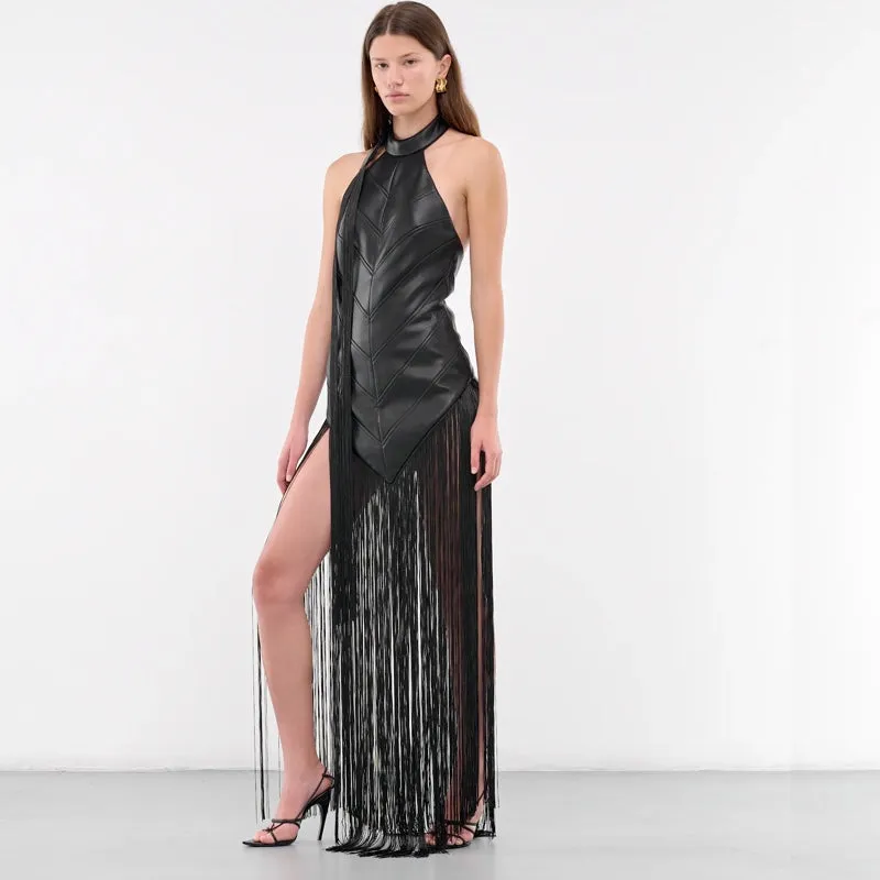 Fringe Dress - S - M