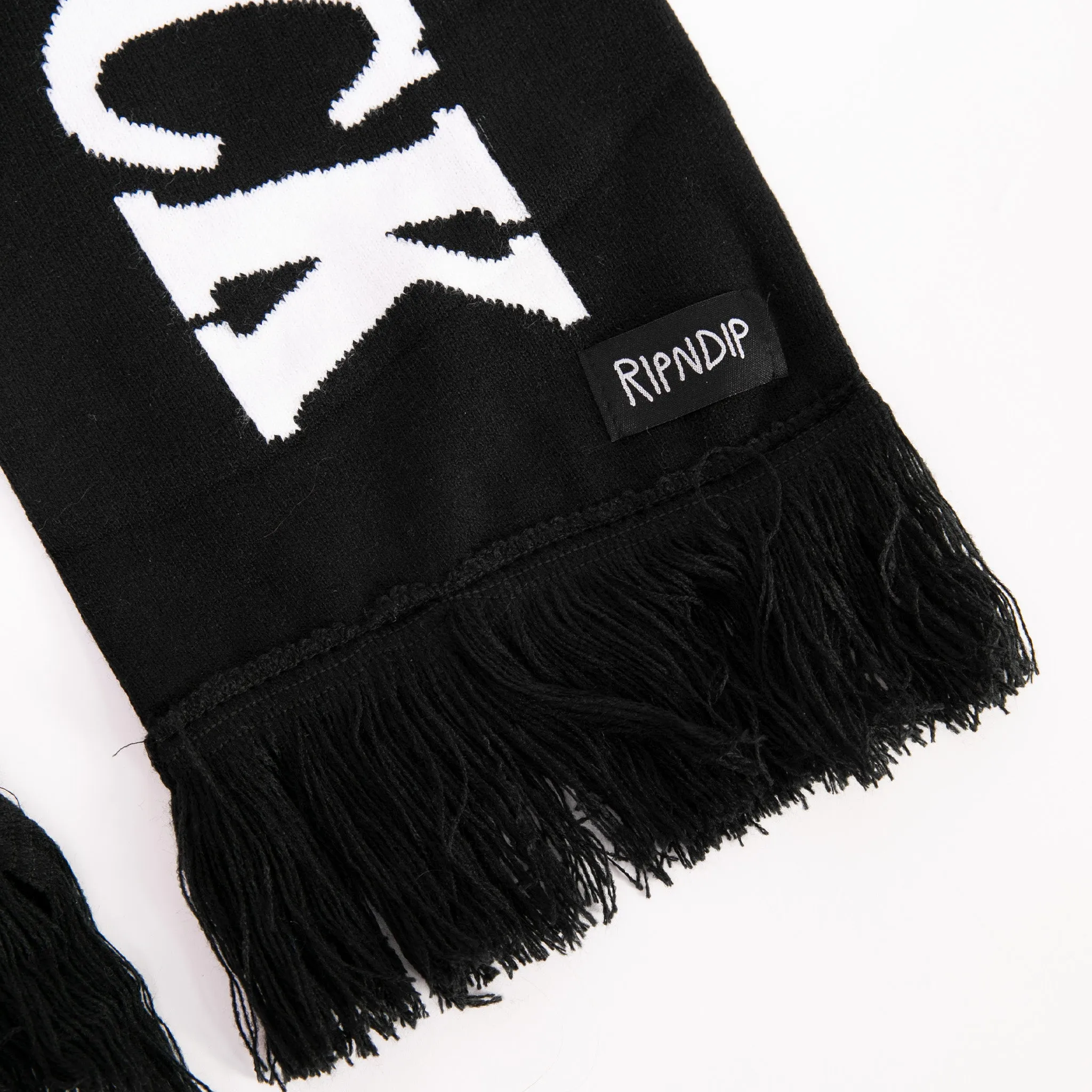 Fuckin Fuck Knit Scarf (Black)