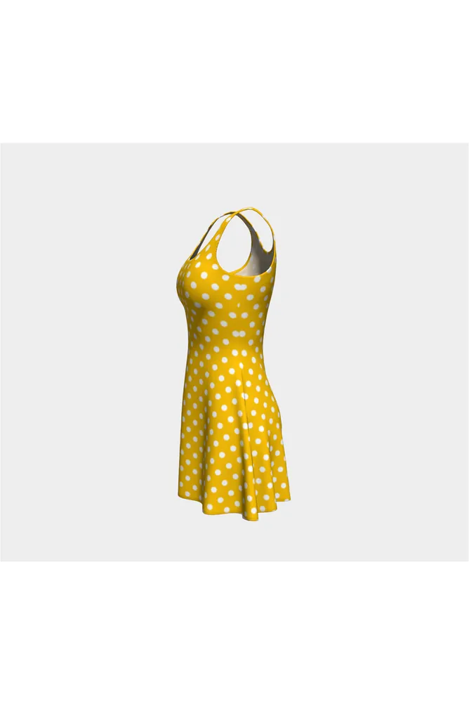 Golden Yellow Polka Dot