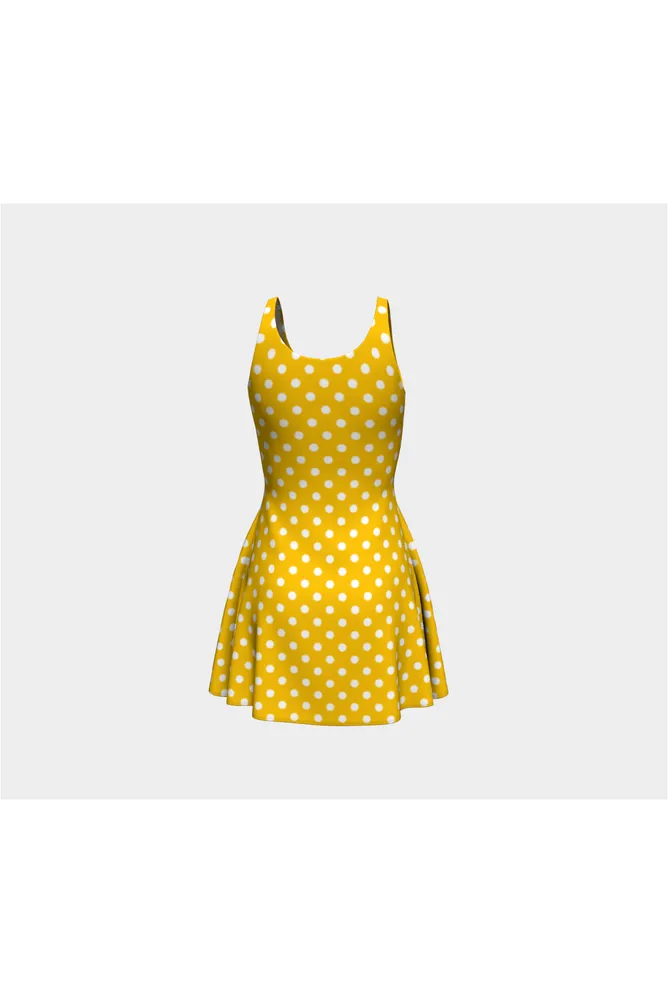 Golden Yellow Polka Dot