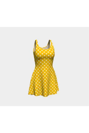 Golden Yellow Polka Dot