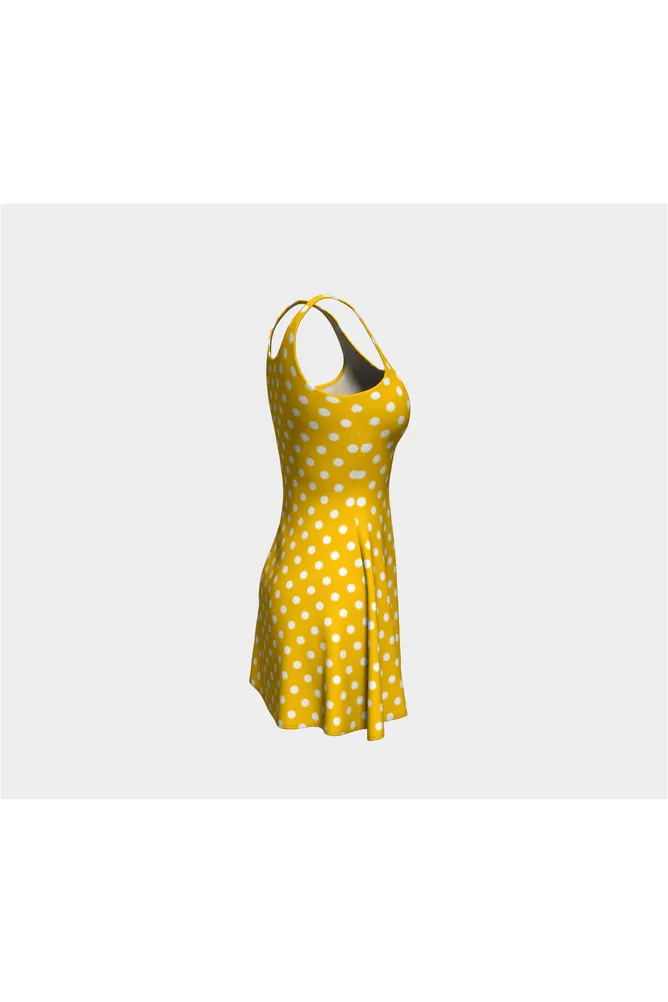 Golden Yellow Polka Dot