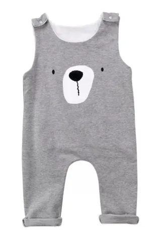 Gray Bear Jumpsuit #200034