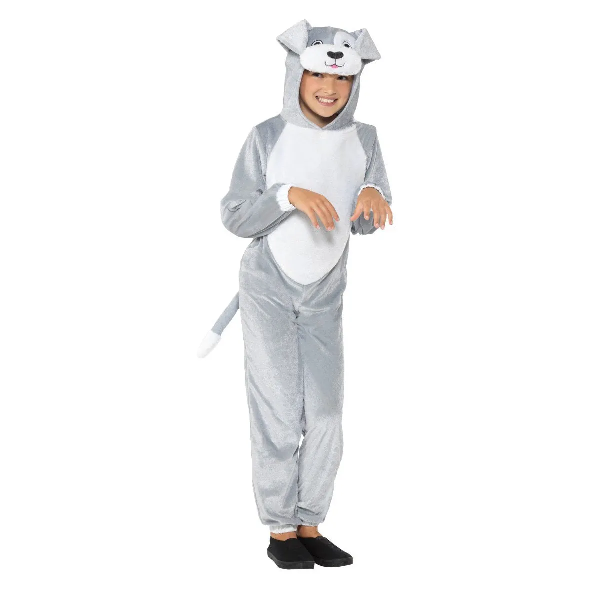 Grey Dog Costume - Child