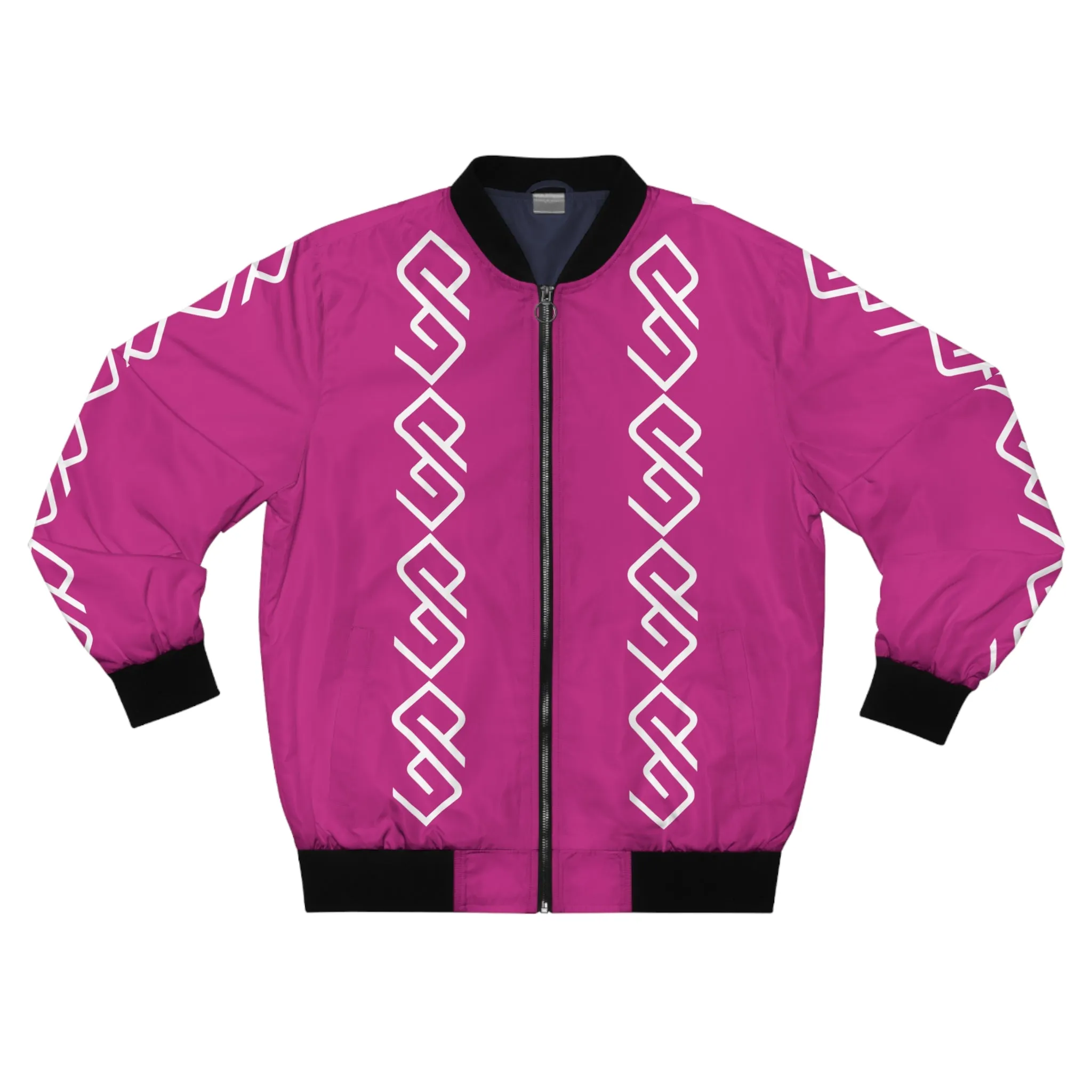 GYMPOLO Men's Bomber Jacket - Rose