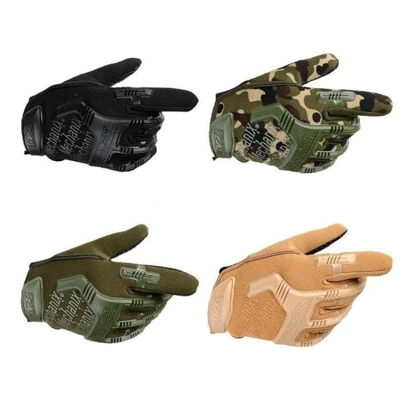 Hot Seal Tactics Full Finger Super Wear-resistant Gloves Men's