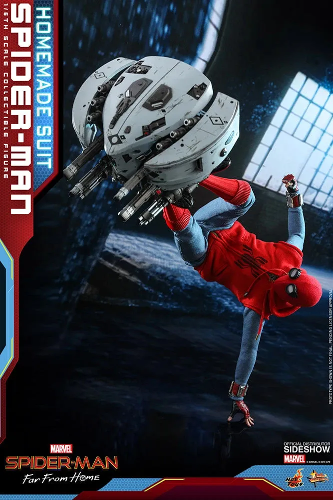 HOT TOYS MARVEL SPIDER-MAN FAR FROM HOME (HOMEMADE SUIT VERSION) COLLECTIBLE FIGURE 1/6TH SCALE - MMS552