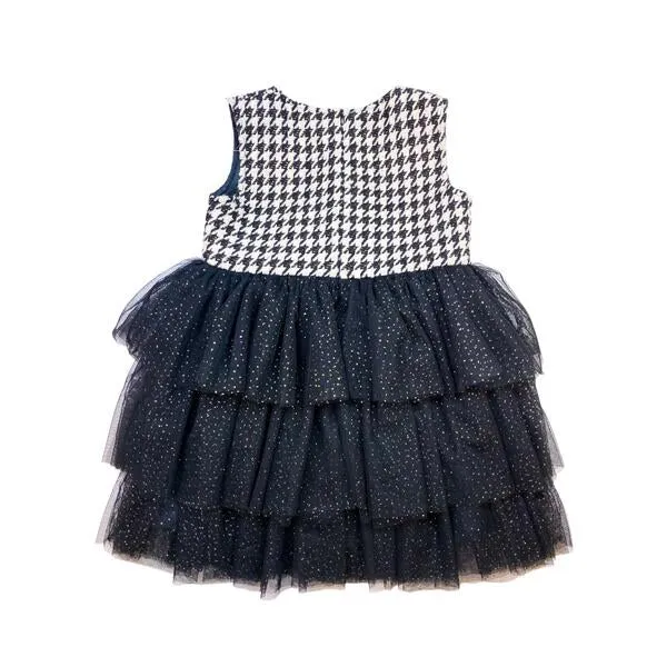 Houndstooth Tulle Dress