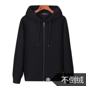 INSTOCK-Non-falling velvet hooded jacket