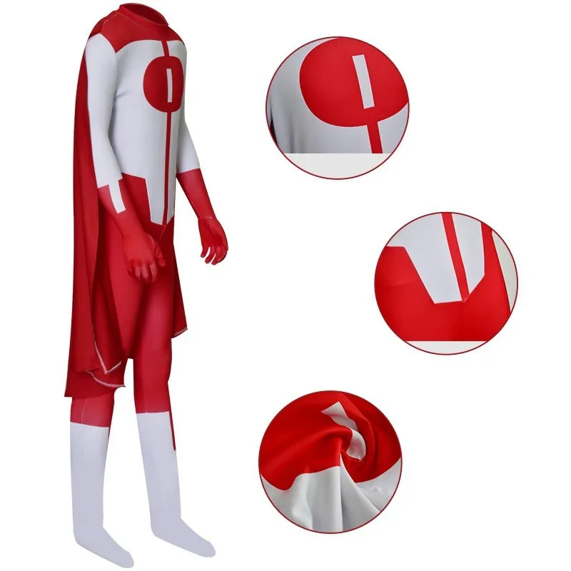 Invincible Omni-Man Nolan Grayson Jumpsuit Halloween Carnival Suit Cosplay Costume