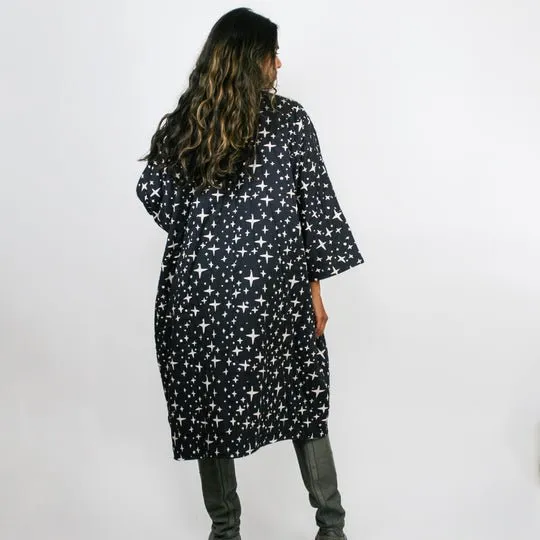 Kate Austin Designs Camille Jacket (Black and White Twinkle)