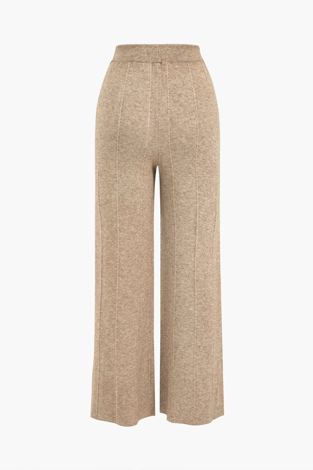 Knit Straight Leg Trousers