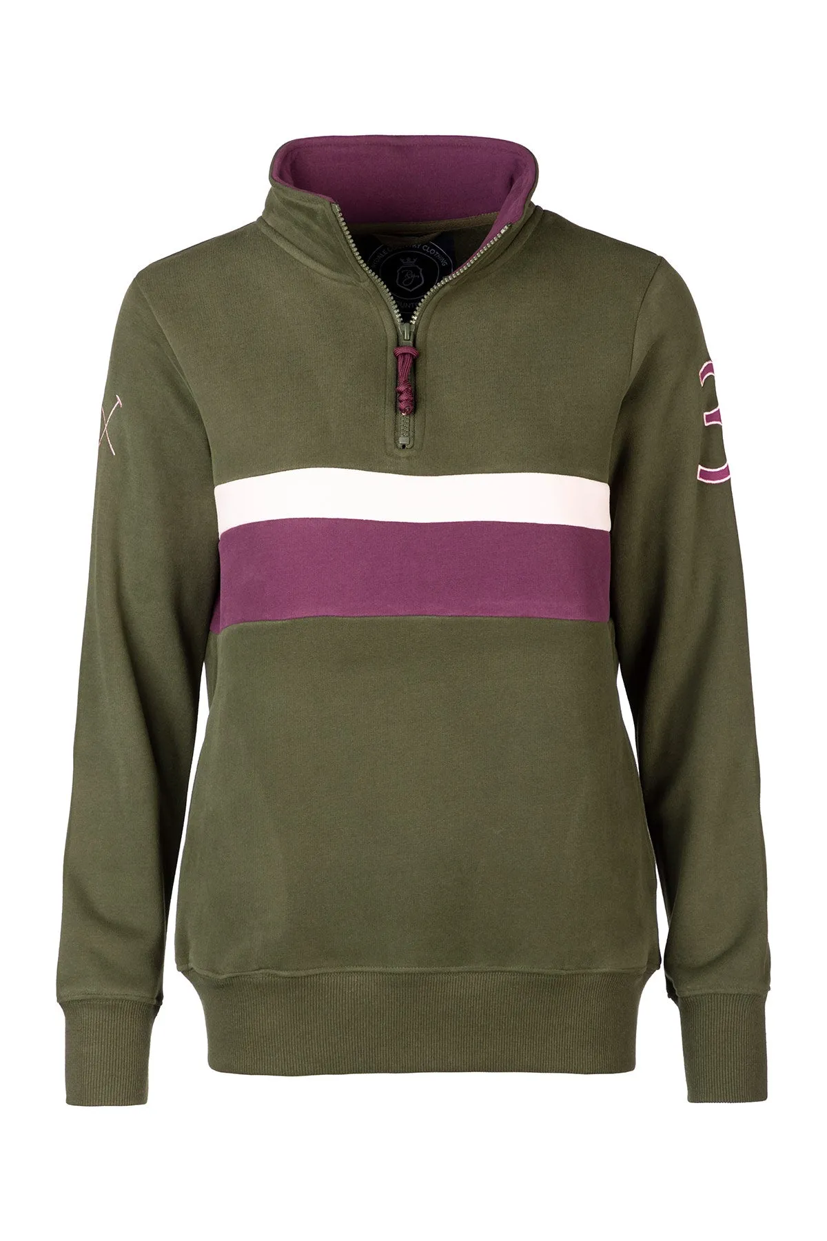 Ladies Stripe Sweatshirt - Bramham