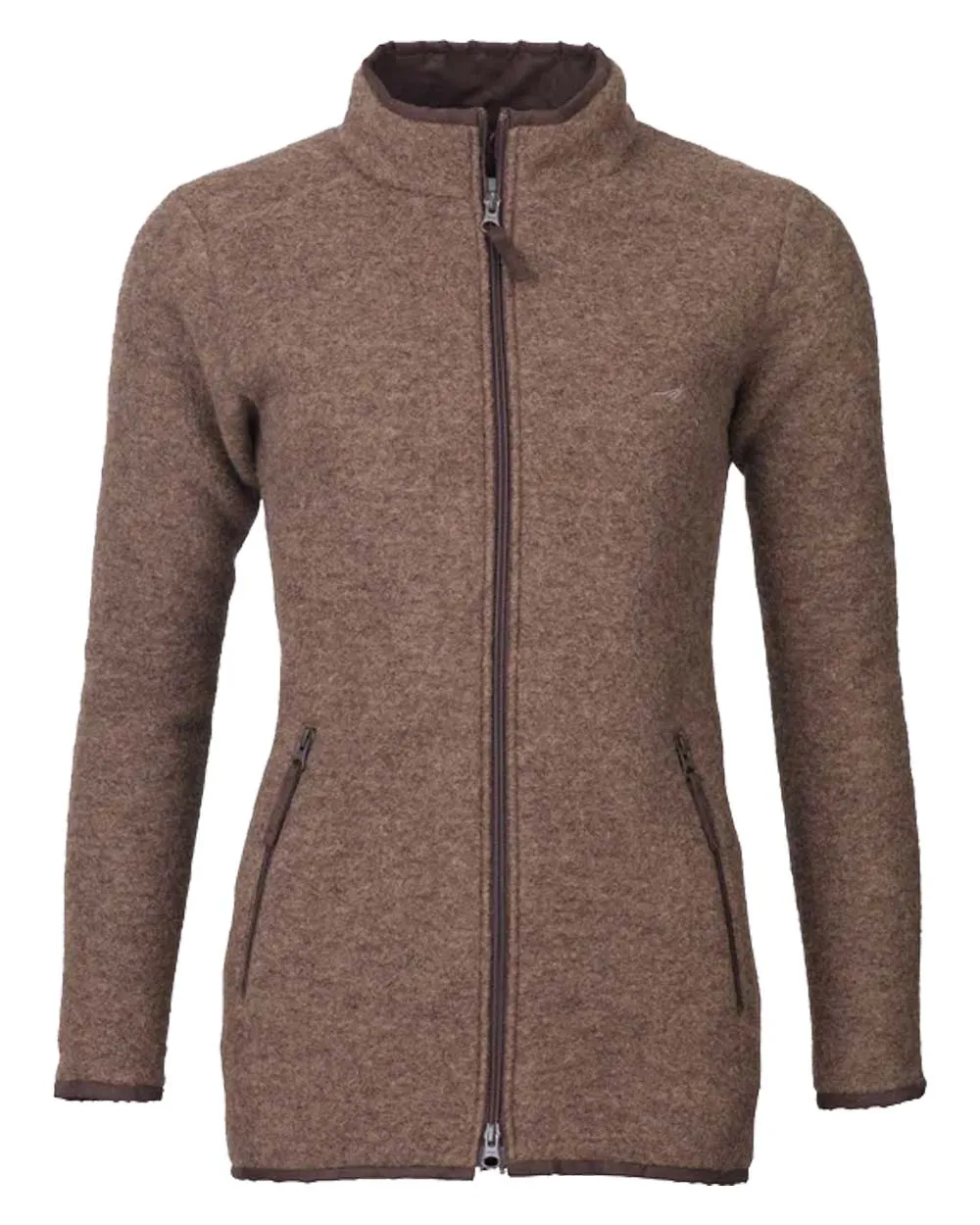 Laksen Cheviot Womens Felted Wool Fleece Jacket