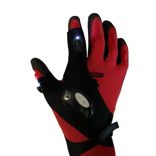 LED Fingerless Over-Glove Light