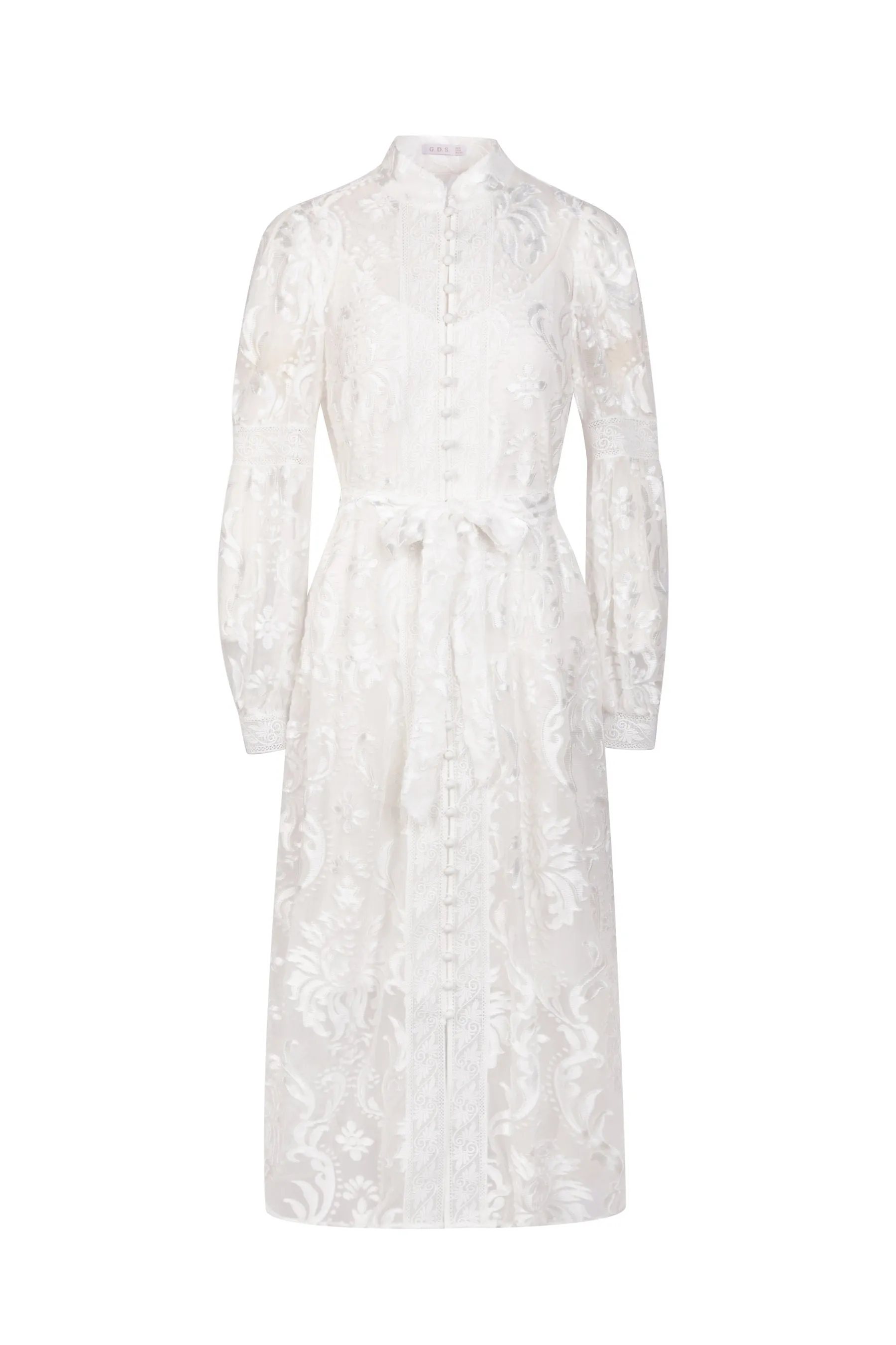 Lila Lace Dress - White