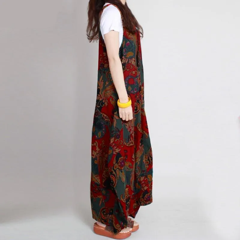 Liliane Paisley Print Maxi Dress