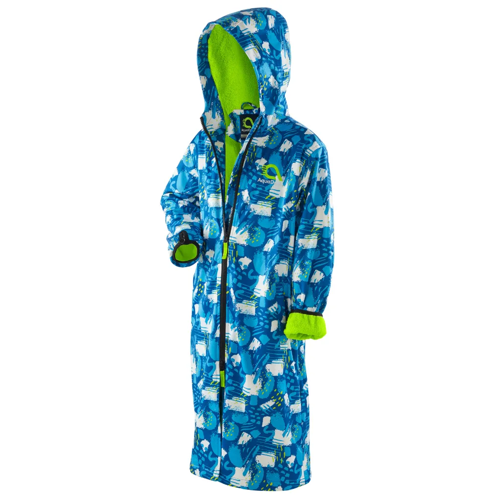 Lime Splash Swim Parka Child | Unisex