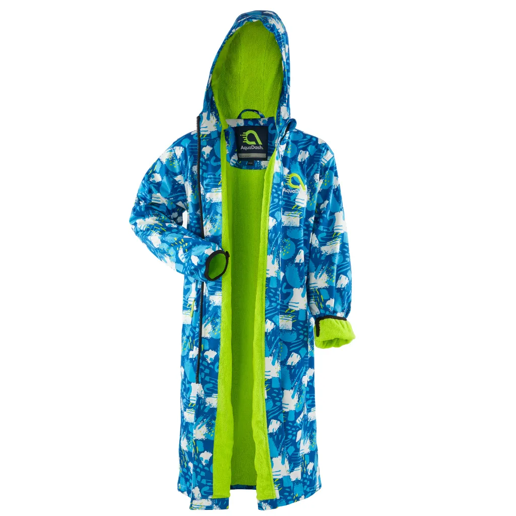 Lime Splash Swim Parka Child | Unisex