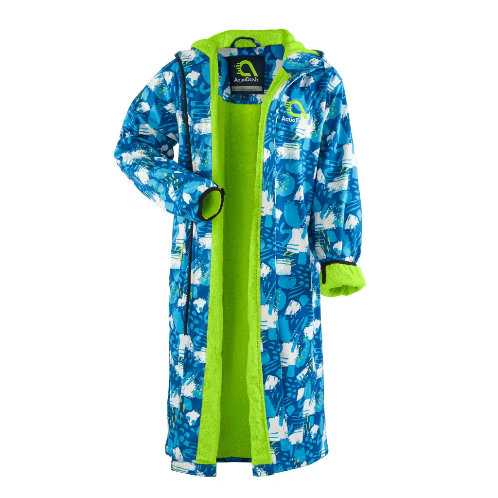 Lime Splash Swim Parka Child | Unisex