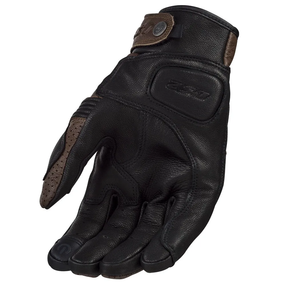 Ls2 Duster Man Gloves Brown Black