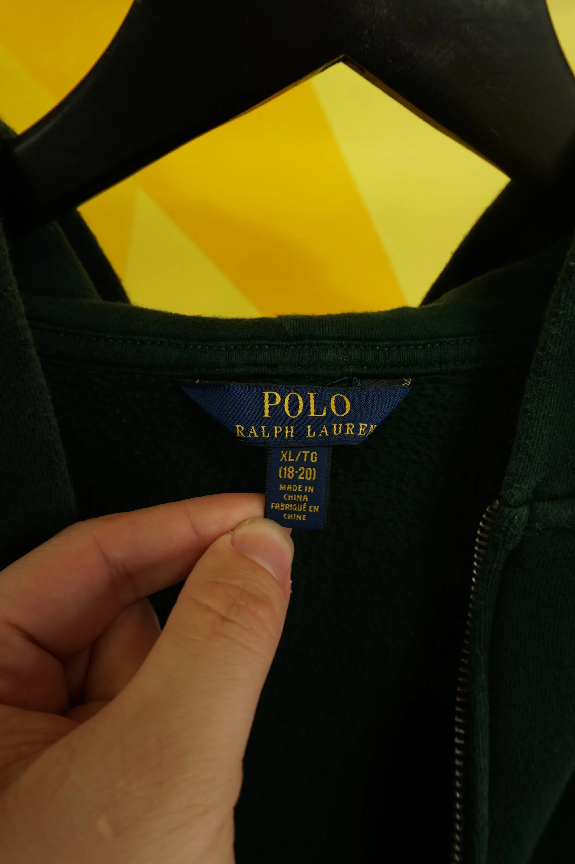 (M) Polo Ralph Lauren Full Zip Hoodie