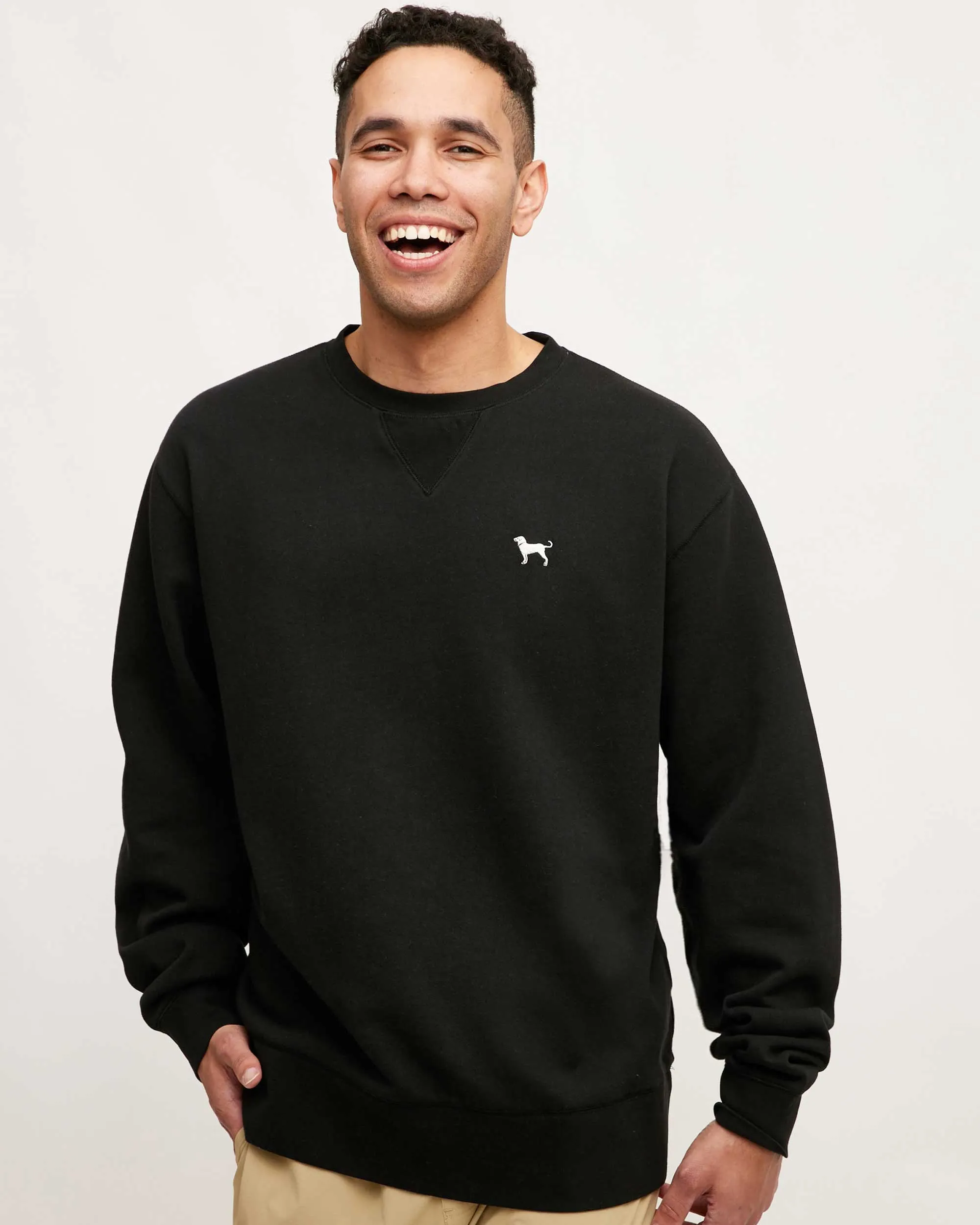 Men's Bluffs Garment Dyed Fleece Crew