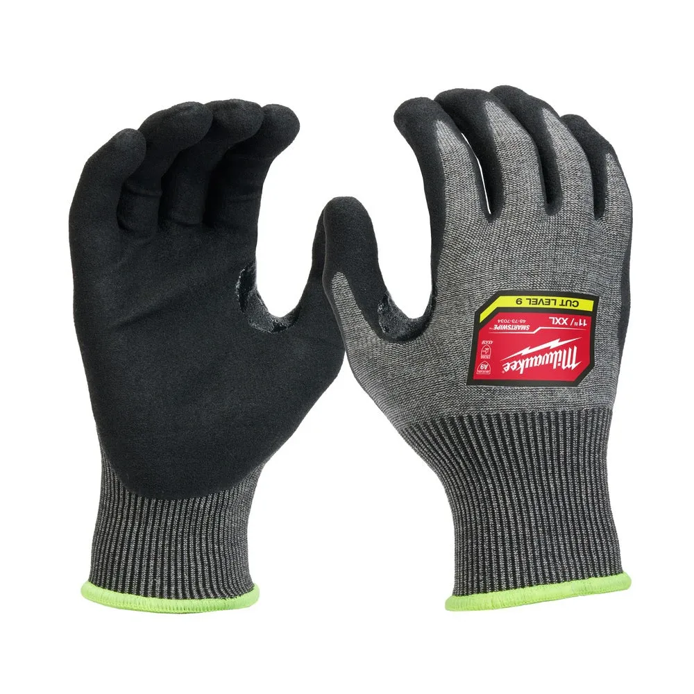 Milwaukee 48-73-7034 Cut Level 9 High-Dexterity Nitrile Dipped Gloves - XXL