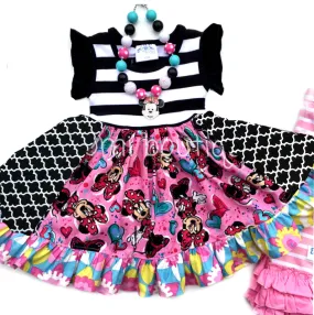 Minnie Bowtique flutter dress