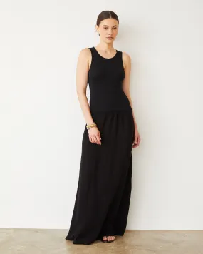 Mix Media Tank Maxi Dress