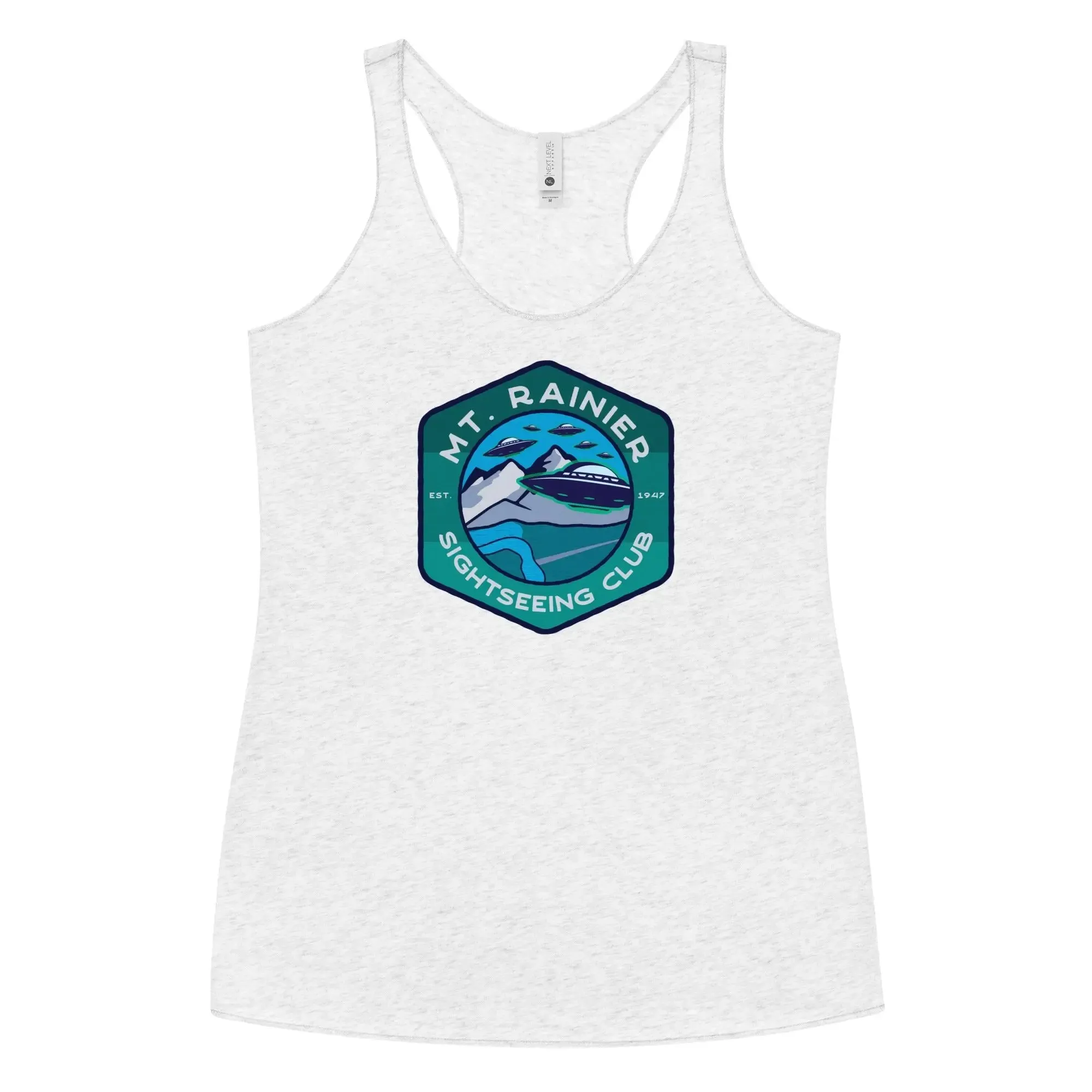 Mount Rainier Sightseeing Women's Racerback Tank