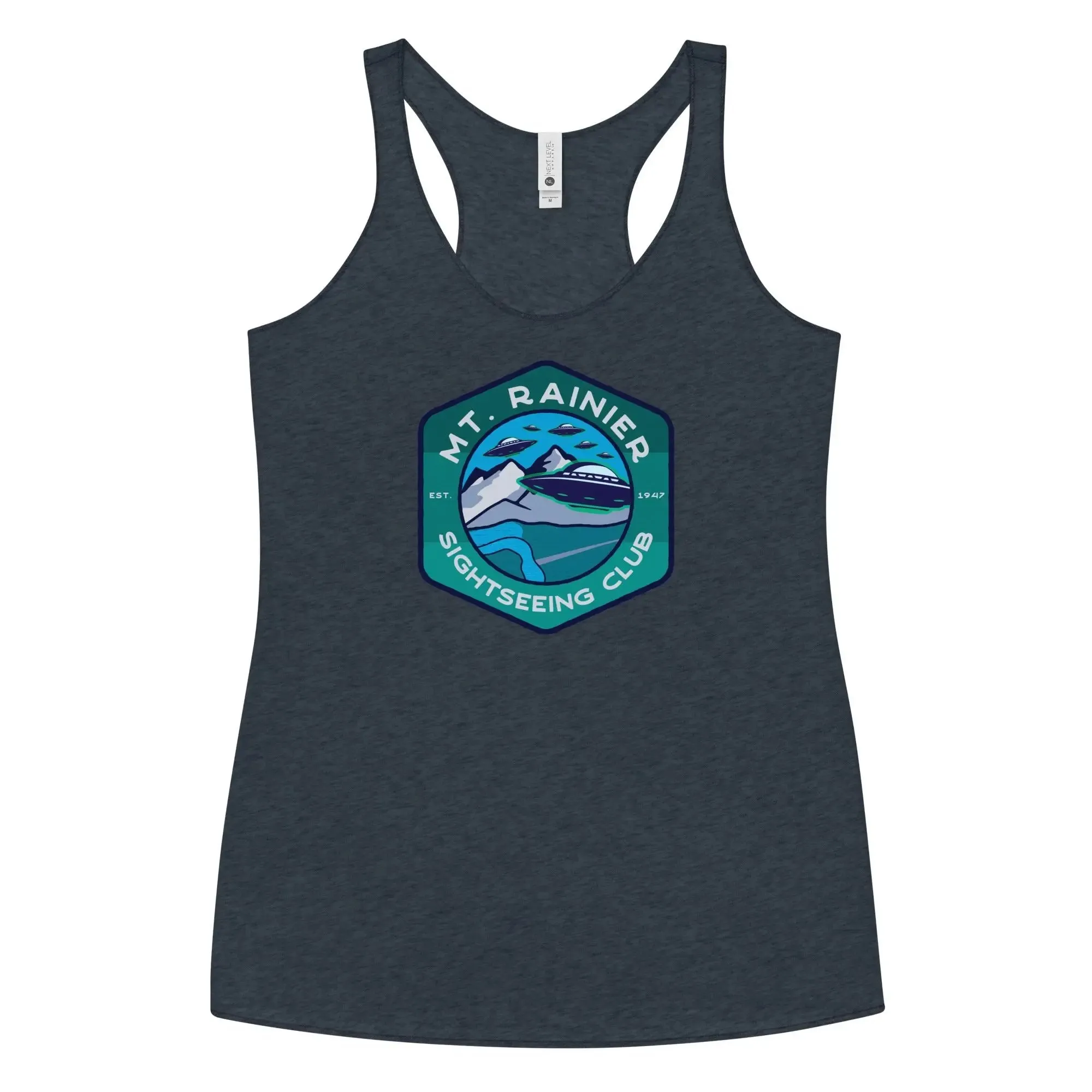 Mount Rainier Sightseeing Women's Racerback Tank