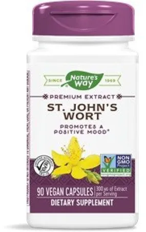 Nature's Way St. Johns Wort Standardized Extract 90 Capsule