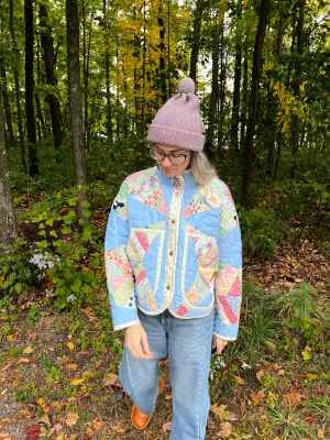 One-of-a-Kind: Rocky Road to Kansas Flora Jacket (S)