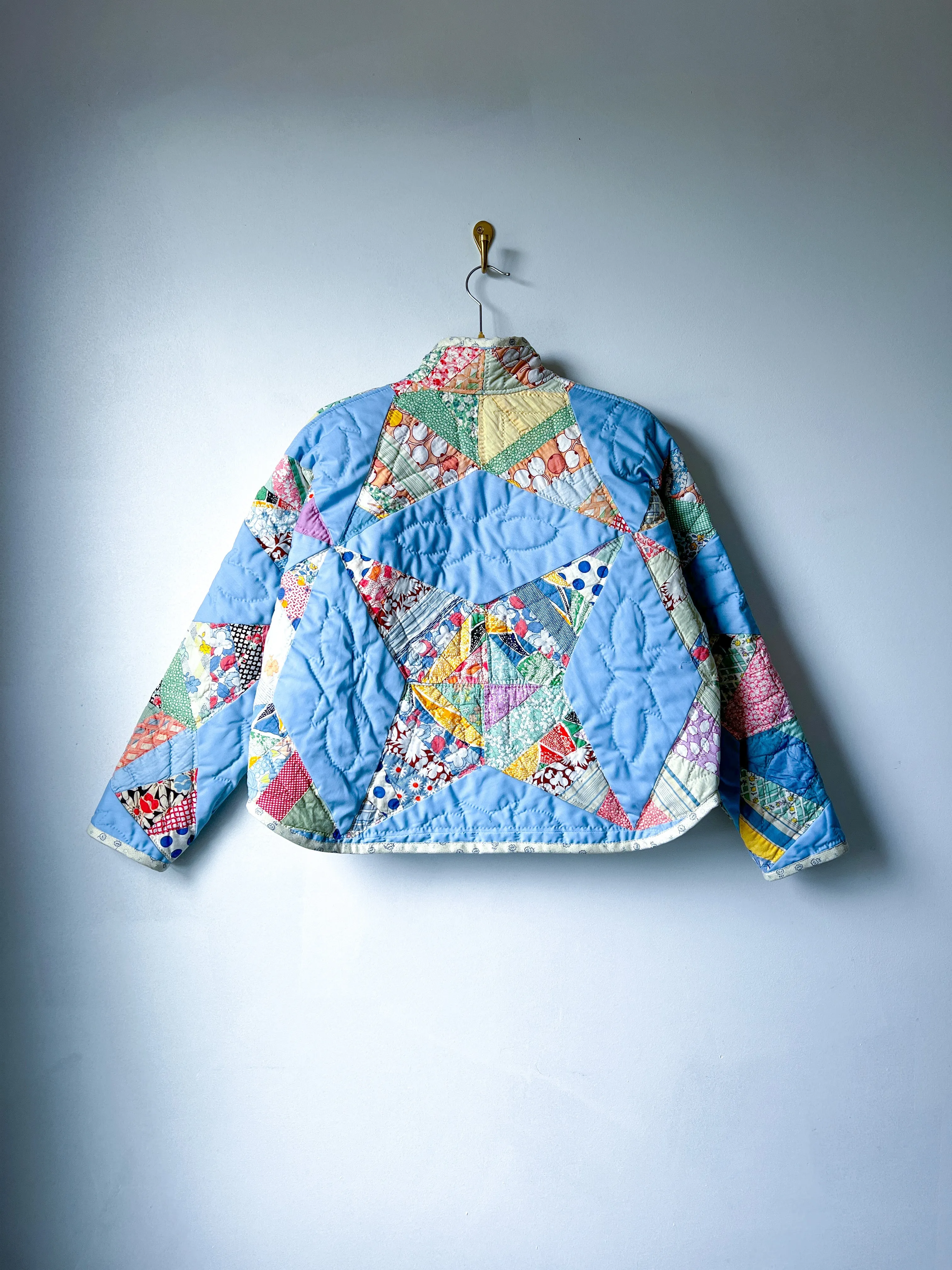 One-of-a-Kind: Rocky Road to Kansas Flora Jacket (S)