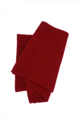 Open Knit Cashmere Scarf