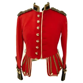 Original British Pre-WWII Royal Scots Officer Scarlet Dress Doublet