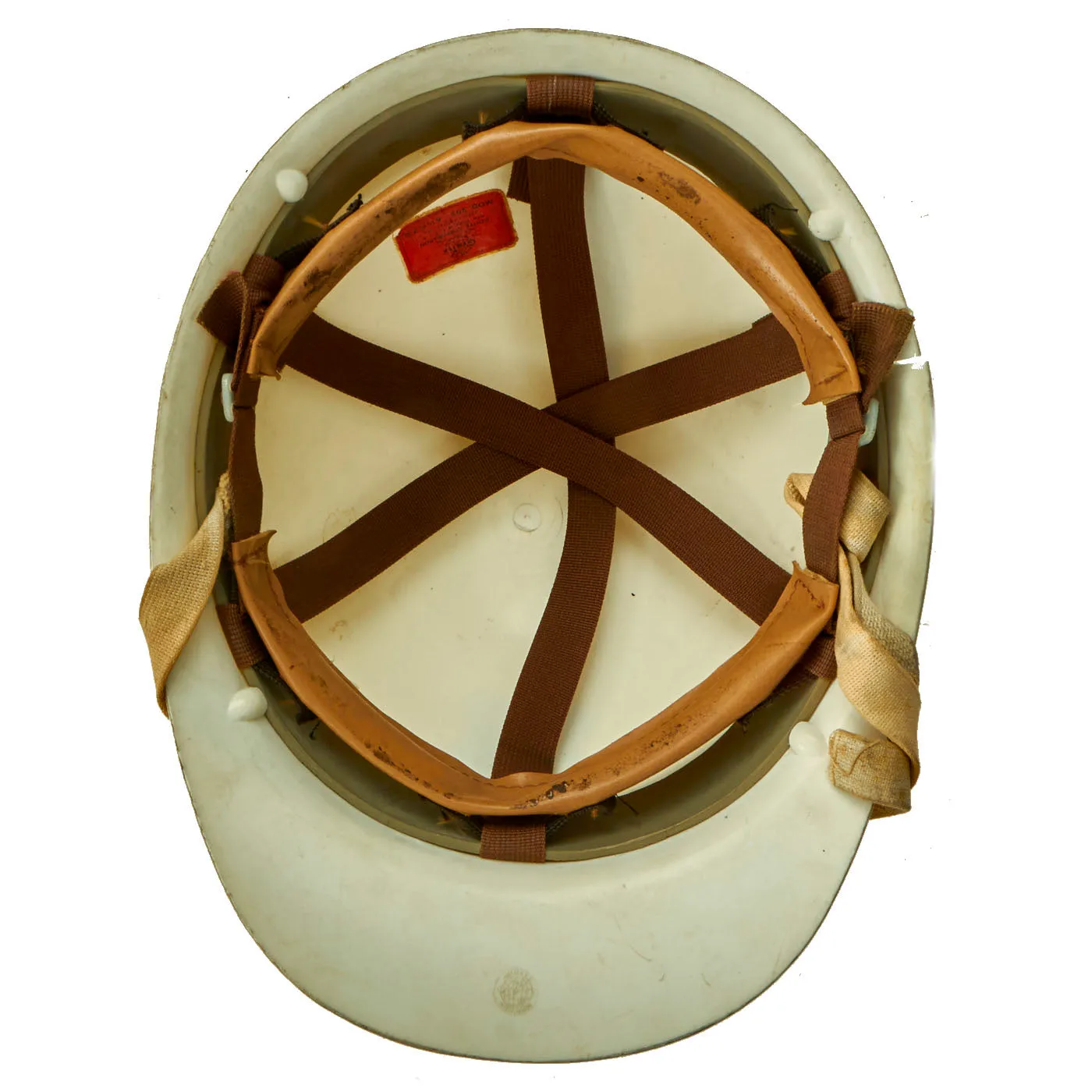 Original U.S. Vietnam War Era 13th Strategic Missile Division Commander Hardhat For Brigadier General W. S. Rader