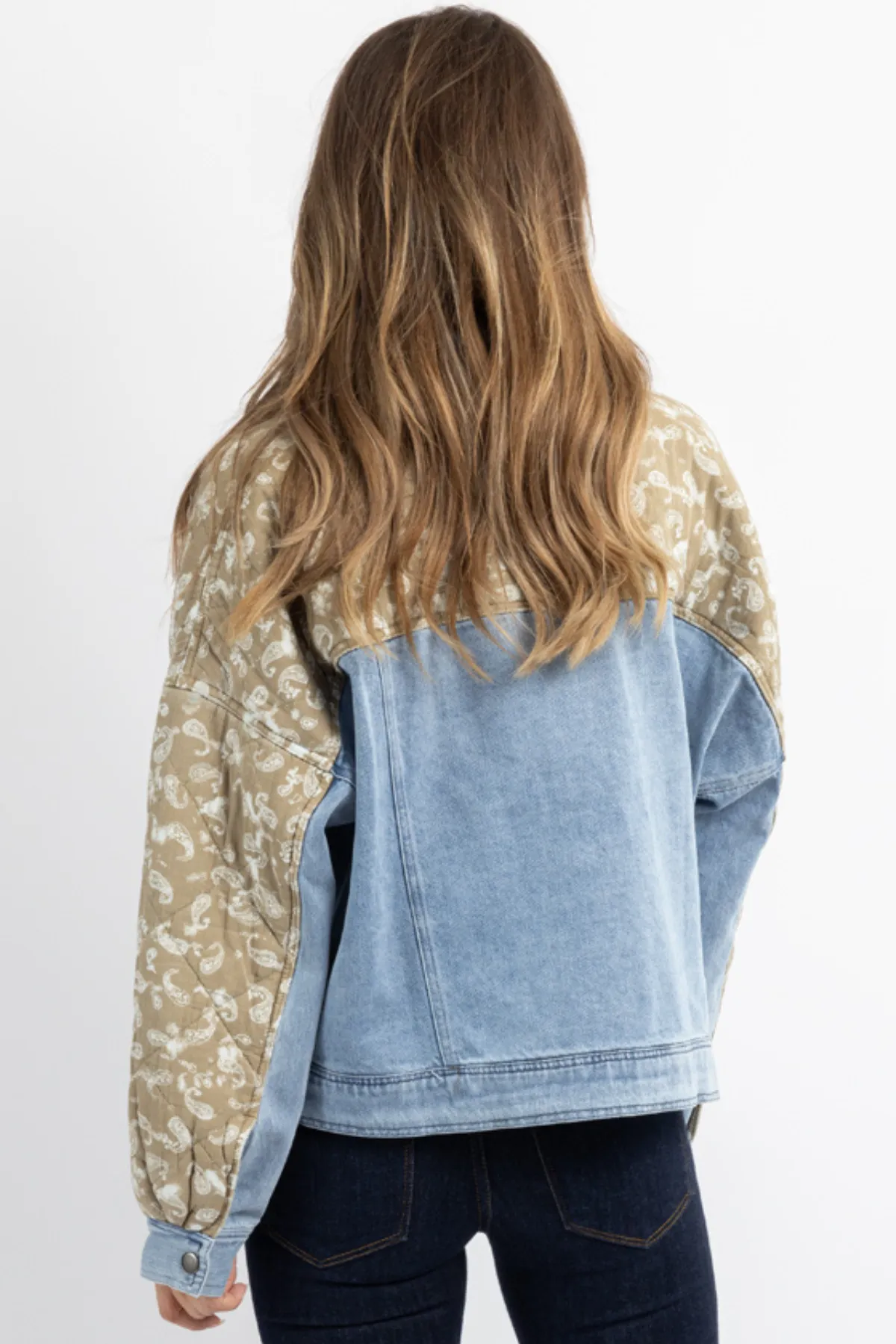 PAISLEY PLEASE DENIM JACKET