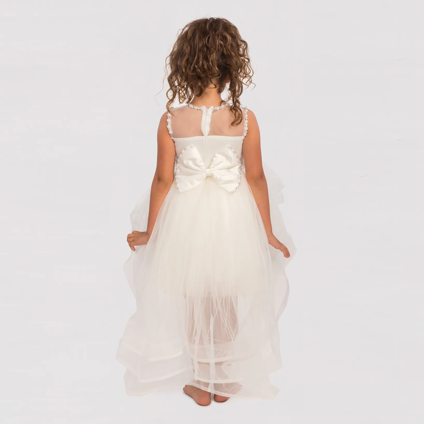 Pearly Beauty Girls Formal Dress