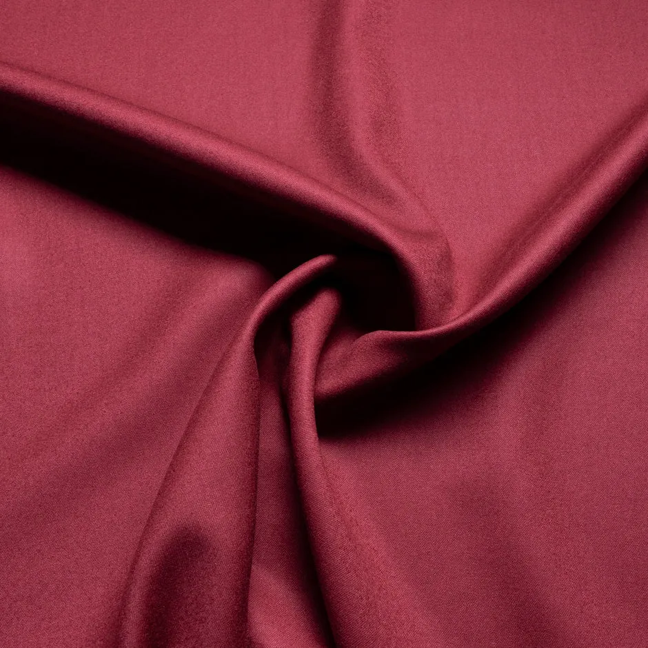 Plain Maroon Pure Wool