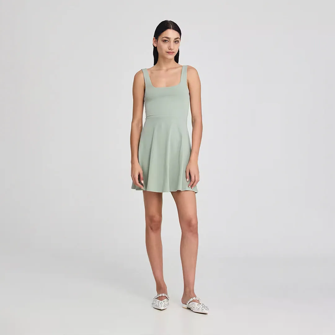 Plain Skater Dress