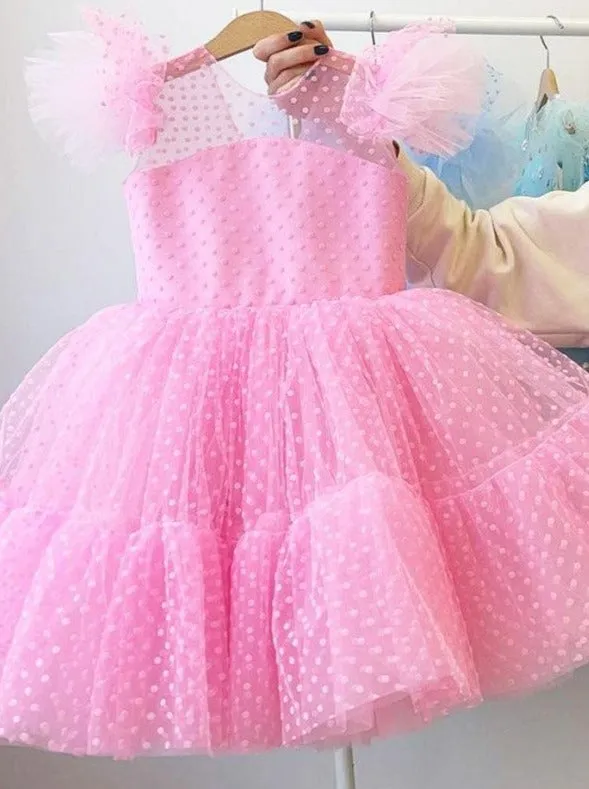 Polka Dot Big Twirls Party Dress