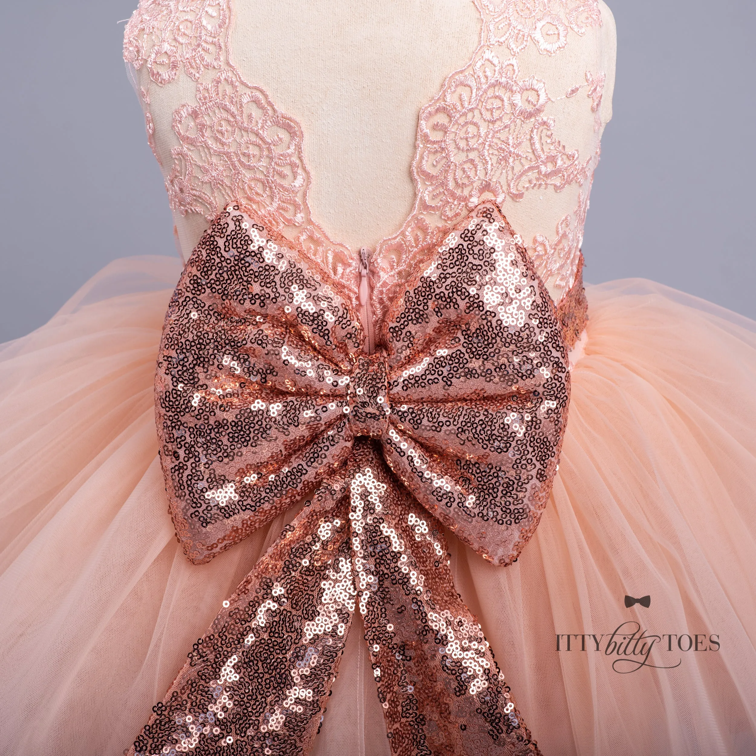 Princess Aisha Dress (Rose Gold)