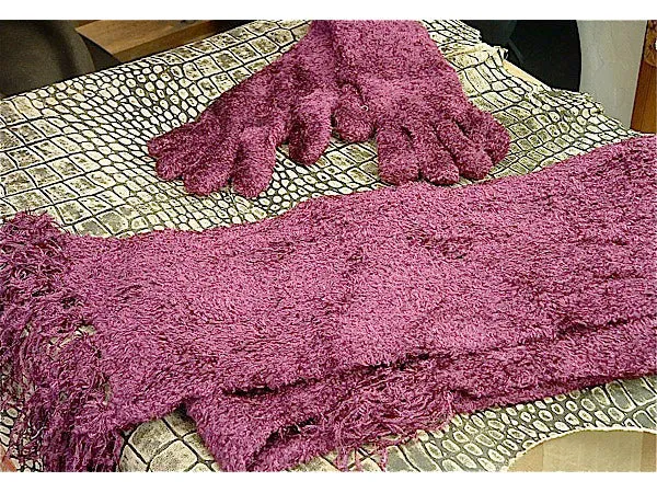 Rose Scarf Set