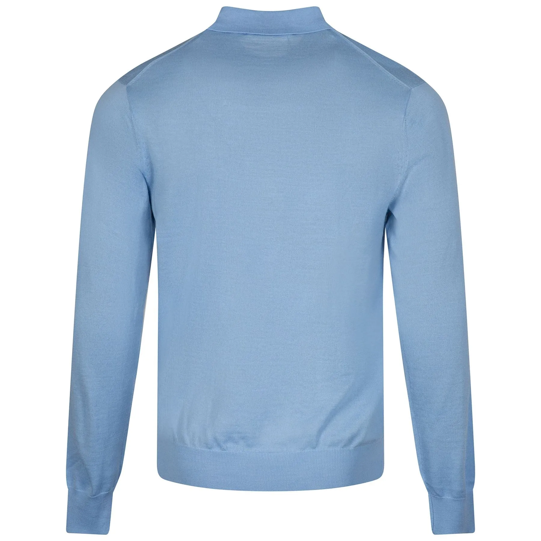 Saratoga Sweater Polo Wolf Blue - AW24