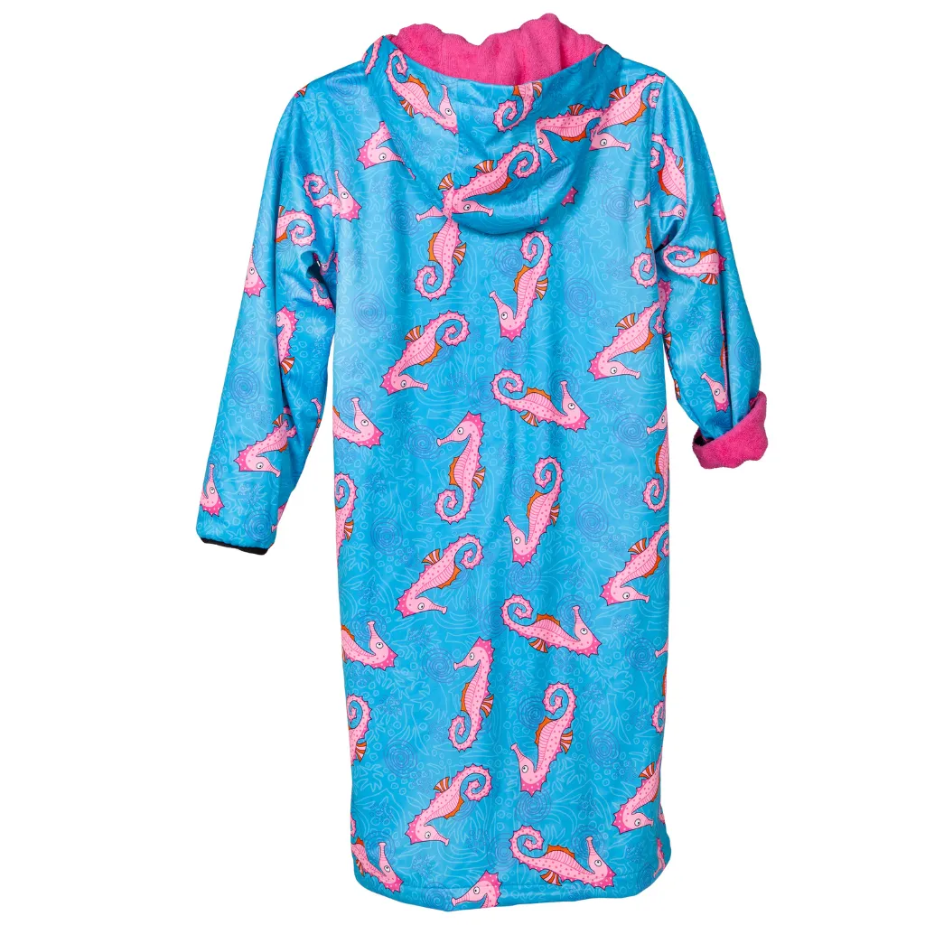 Seahorse Spectacle Swim Parka | Child Unisex