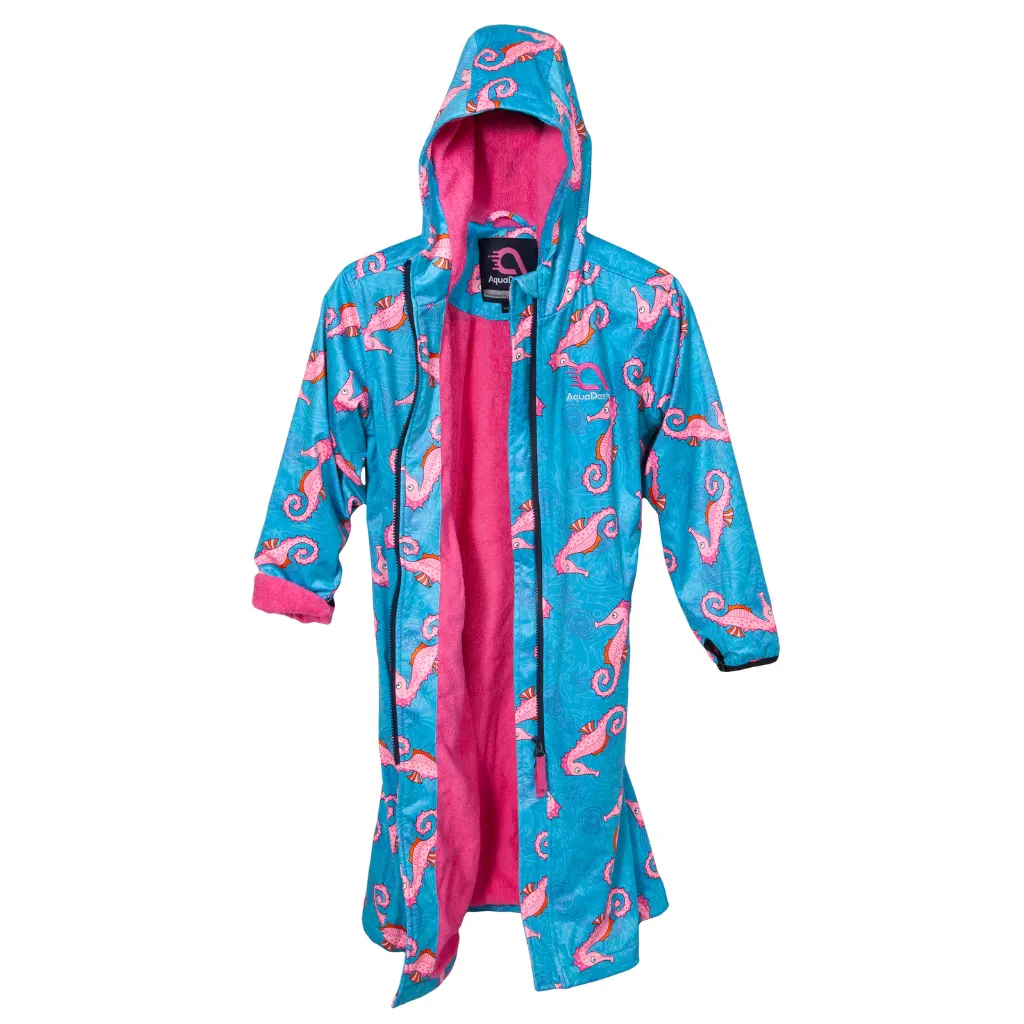 Seahorse Spectacle Swim Parka | Child Unisex